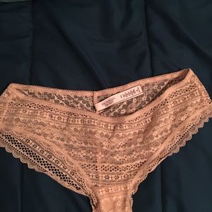VS lace cheeky panties